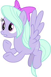 Size: 6000x9000 | Tagged: safe, artist:caliazian, imported from derpibooru, flitter, it ain't easy being breezies, absurd resolution, background pony, bow, female, simple background, solo, transparent background, vector