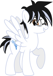 Size: 2054x2908 | Tagged: safe, artist:jackspade2012, imported from derpibooru, pegasus, pony, glasses, simple background, solo, thunder tumble, transparent background