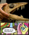 Size: 392x472 | Tagged: safe, edit, idw, imported from derpibooru, fluttershy, fish, pegasus, pony, alepisaurus ferox, dead, exploitable meme, female, lancetfish, mare, meme, nature is so fascinating, obligatory pony