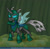 Size: 900x880 | Tagged: safe, artist:php13, imported from derpibooru, shining armor, changeling, armor, askchrysalis, changeling officer, changelingified, knight, male, solo, warrior