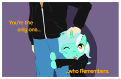 Size: 900x587 | Tagged: safe, artist:terra-tigra, imported from derpibooru, lyra heartstrings, human, fanfic:background pony, clothes, hoodie, ponies wearing black