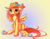 Size: 1057x834 | Tagged: safe, artist:kitchiki, imported from derpibooru, fluttershy, egg, female, hat, solo