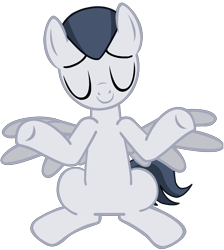 Size: 1533x1710 | Tagged: source needed, useless source url, safe, artist:dreamcasterpegasus, imported from derpibooru, rumble, pegasus, pony, male, older, shrug, simple background, solo, teenager, transparent background, vector