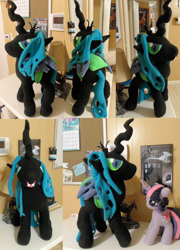 Size: 1024x1424 | Tagged: safe, artist:judhudson, imported from derpibooru, queen chrysalis, irl, photo, plushie