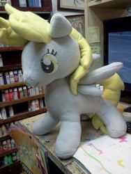 Size: 720x960 | Tagged: safe, artist:judhudson, imported from derpibooru, derpy hooves, pegasus, pony, female, irl, mare, photo, plushie