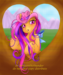 Size: 600x713 | Tagged: safe, artist:kiss-the-thunder, imported from derpibooru, scootaloo, female, g3, heart, solo