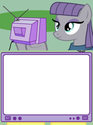 Size: 564x760 | Tagged: safe, imported from derpibooru, maud pie, exploitable meme, meme, obligatory pony, template, tv meme