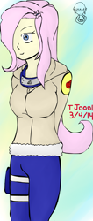 Size: 683x1607 | Tagged: safe, artist:tj0001, imported from derpibooru, fluttershy, human, cosplay, female, humanized, hyuuga hinata, naruto, solo