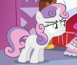 Size: 1250x1050 | Tagged: safe, imported from derpibooru, screencap, sweetie belle, for whom the sweetie belle toils, angry, female, solo