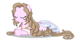 Size: 959x557 | Tagged: safe, artist:scintillant-h, imported from derpibooru, pony, code geass, nunnally vi britannia, ponified, solo