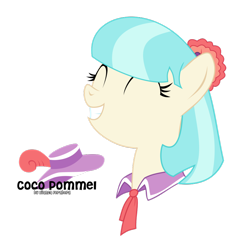 Size: 894x894 | Tagged: safe, artist:oobrushstrokeoo, imported from derpibooru, coco pommel, female, solo