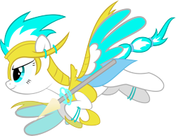 Size: 13535x10482 | Tagged: safe, artist:iamadinosaurrarrr, imported from derpibooru, oc, oc only, oc:sky paw, pegasus, pony, absurd resolution, armor, solo