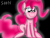 Size: 1024x768 | Tagged: safe, artist:generalslinkie, imported from derpibooru, pinkie pie, female, sitting, smiling, solo, soon