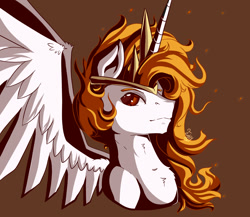 Size: 1500x1300 | Tagged: safe, artist:evehly, imported from derpibooru, princess celestia, prince solaris, rule 63, solo