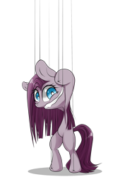 Size: 1800x2500 | Tagged: safe, artist:burnoid096, imported from derpibooru, pinkie pie, earth pony, pony, bipedal, female, forced smile, living object, marionette, pinkamena diane pie, puppet, simple background, smiling, solo, transparent background, vector