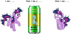 Size: 1564x764 | Tagged: safe, imported from derpibooru, twilight sparkle, hard cider, twilight snapple