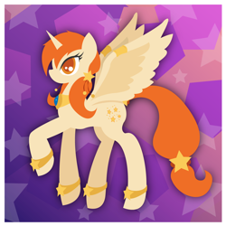 Size: 1536x1536 | Tagged: safe, artist:narxinba222, imported from derpibooru, oc, oc only, alicorn, pony, alicorn oc, solo