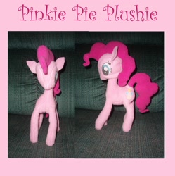 Size: 2550x2556 | Tagged: safe, artist:nekofallenone, imported from derpibooru, pinkie pie, irl, photo, plushie