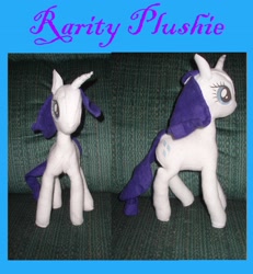 Size: 2550x2754 | Tagged: safe, artist:nekofallenone, imported from derpibooru, rarity, irl, photo, plushie