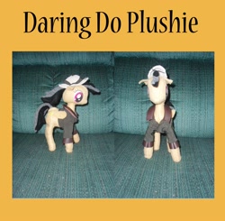 Size: 2550x2502 | Tagged: safe, artist:nekofallenone, imported from derpibooru, daring do, irl, photo, plushie