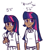 Size: 520x593 | Tagged: safe, artist:theraspberryfox, imported from derpibooru, twilight sparkle, human, dark skin, humanized