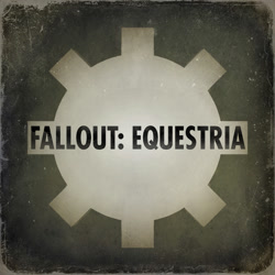 Size: 1080x1080 | Tagged: safe, artist:sitrirokoia, imported from derpibooru, fallout equestria, album cover, cover art, crossover, drdissonance, fallout, music, soundtrack, vault