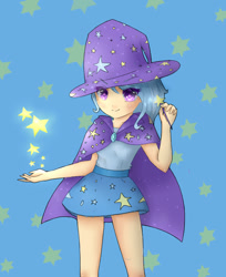 Size: 736x900 | Tagged: safe, artist:pixelsandponies, imported from derpibooru, trixie, human, clothes, female, humanized, skirt, solo