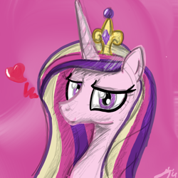 Size: 1024x1024 | Tagged: safe, artist:seiki5x, imported from derpibooru, princess cadance, female, solo