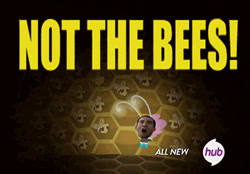 Size: 756x527 | Tagged: safe, imported from derpibooru, seabreeze, bee, breezie, male, nicolas cage, not the bees, reference, the wicker man