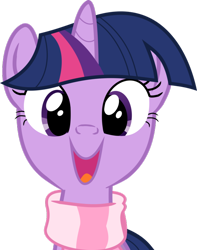 Size: 600x761 | Tagged: safe, artist:incognito-i, imported from derpibooru, twilight sparkle, clothes, cute, faic, female, mare, scarf, simple background, solo, transparent background, twiabetes, vector