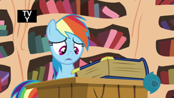 Size: 1920x1080 | Tagged: safe, imported from derpibooru, screencap, rainbow dash, testing testing 1-2-3, female, solo