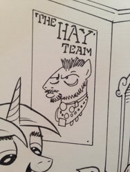 Size: 600x800 | Tagged: safe, artist:andypriceart, idw, imported from derpibooru, a-team, mr. t, parody