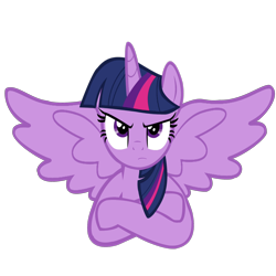 Size: 2300x2300 | Tagged: safe, artist:kuren247, imported from derpibooru, twilight sparkle, alicorn, pony, female, mare, simple background, solo, transparent background, twilight sparkle (alicorn)