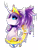 Size: 2600x3407 | Tagged: safe, artist:koveliana, imported from derpibooru, tree of harmony, oc, oc only, oc:harmony (heilos), pony, chromatic aberration, color porn, crown, curved horn, elements of harmony, ponified, solo