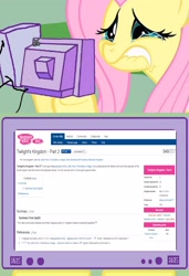 Size: 2124x3104 | Tagged: safe, imported from derpibooru, fluttershy, drama, exploitable meme, kingdom drama, meme, obligatory pony, op is a duck, op is trying to start shit, tv meme