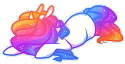 Size: 500x256 | Tagged: safe, artist:captivelegacy, imported from derpibooru, oc, oc only, oc:vivid visions, pony, unicorn, bright, cute, female, mare, neon, pretty, rainbow, solo, sparkles