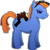 Size: 483x480 | Tagged: safe, artist:deathdog3000, imported from derpibooru, teddy, my little pony tales, g1, g1 to g4, g4, generation leap, male, solo, teddy bear