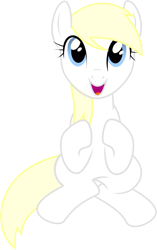 Size: 1256x2000 | Tagged: safe, artist:accu, imported from derpibooru, oc, oc only, oc:aryanne, aryanbetes, blonde, cute, eye lashes, front, front view, full body, happy, hooves together, innocent, looking up, show accurate, simple background, sitting, smiling, solo, transparent background, vector