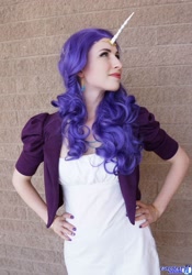 Size: 1435x2048 | Tagged: safe, imported from derpibooru, rarity, human, cosplay, irl, irl human, photo, solo