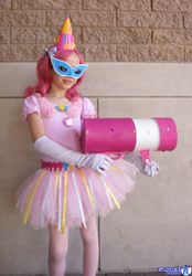 Size: 1424x2048 | Tagged: safe, imported from derpibooru, pinkie pie, human, cosplay, irl, irl human, photo, solo
