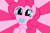 Size: 1050x700 | Tagged: safe, artist:navitaserussirus, imported from derpibooru, pinkie pie, female, happy, hoofprint, solo