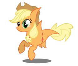 Size: 848x718 | Tagged: safe, artist:flash equestria photography, imported from derpibooru, applejack, original species, shark, shark pony, female, race swap, sharkified, solo, species swap