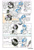 Size: 1011x1480 | Tagged: safe, artist:pandan009, imported from derpibooru, octavia melody, vinyl scratch, earth pony, pony, unicorn, alternate hairstyle, apron, bipedal, bowtie, character parody, cigarette, clothes, comic, dressing, female, frying pan, g clef, lesbian, personality swap, role reversal, scratchtavia, shipping, smoking, traditional art, vinyl class, vulgar