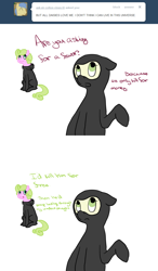 Size: 750x1280 | Tagged: safe, imported from derpibooru, daisy, flower wishes, roseluck, ask, comic, rosereplies, tumblr