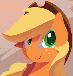 Size: 1075x1114 | Tagged: safe, artist:darkflame75, imported from derpibooru, applejack, female, looking at you, portrait, solo