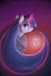 Size: 673x1000 | Tagged: safe, artist:katrada, imported from derpibooru, twilight sparkle, alicorn, pony, female, mare, solo, twilight sparkle (alicorn)