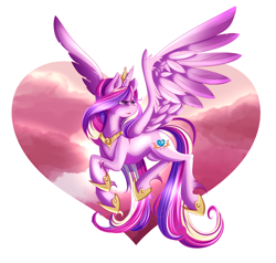 Size: 800x761 | Tagged: safe, artist:rubyrue, imported from derpibooru, princess cadance, female, solo