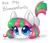 Size: 400x340 | Tagged: safe, artist:bunnini, imported from derpibooru, blossomforth, pony, ask filly blossomforth, adoraforth, cute, female, filly, filly blossomforth, solo