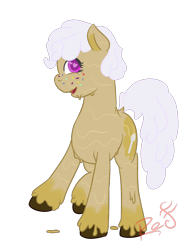 Size: 1000x1300 | Tagged: safe, artist:red note, imported from derpibooru, oc, oc only, oc:sundae scoop, food pony, original species, chocolate chips, ice cream, simple background, solo, sprinkles, transparent background, whipped cream