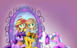 Size: 2880x1800 | Tagged: safe, artist:dshou, imported from derpibooru, sunset shimmer, twilight sparkle, oc, oc:blank canvas, oc:mane event, pony, equestria girls, rebecca shoichet, twilight sparkle (alicorn)